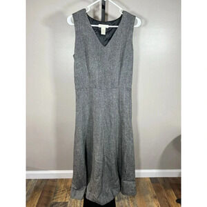 Woman’s VTG Eddie Bauer Maxi Dress Size M BLACK AND WHITE